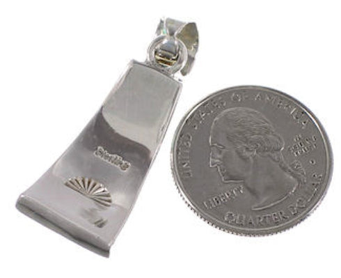 Sterling Silver Turquoise And Multicolor Inlay Pendant RS39509